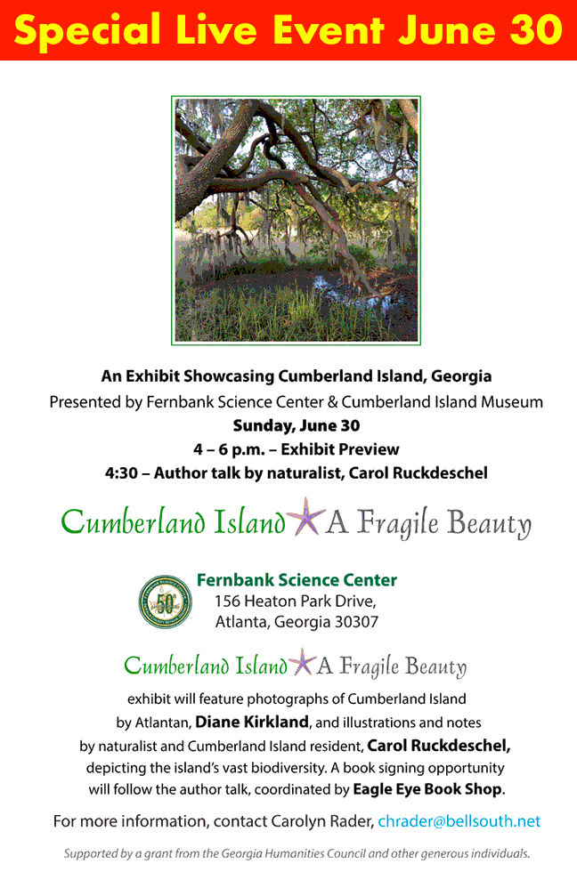 Info about June 30 event at Fernbank Science Center